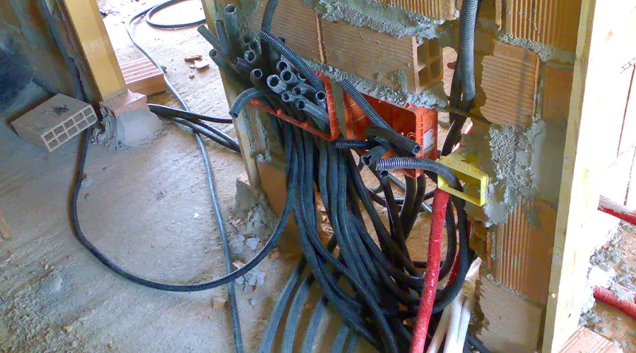Cablaggio di un impianto elettrico